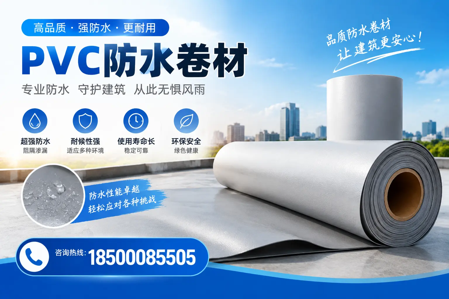 如何选择高质量的PVC防水卷材？东营消费者必看指南